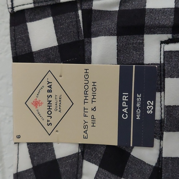 ST. JOHN'S BAY capri pants NWT - Picture 5 of 13